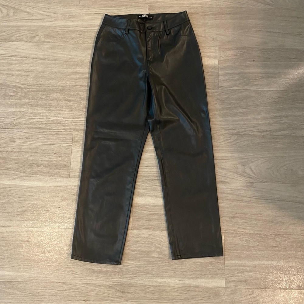American Original Rewash Faux Leather Pants